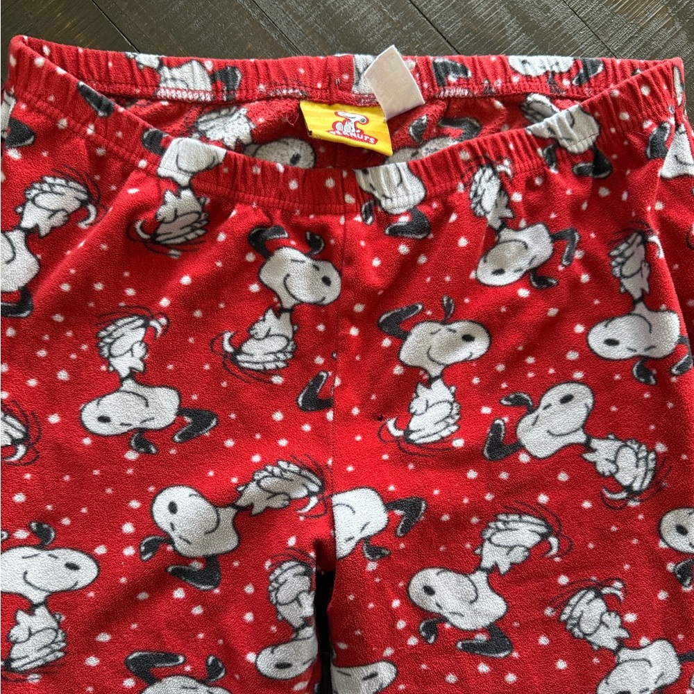 Peanuts Red Snoopy Pajama Bottoms